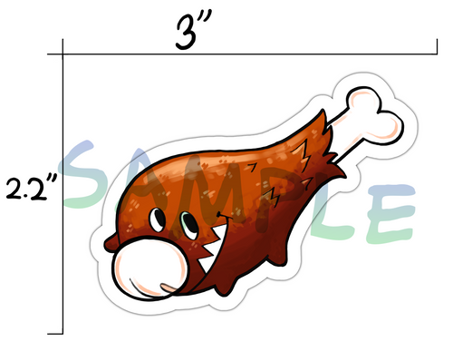 Chicken Soup Sticker